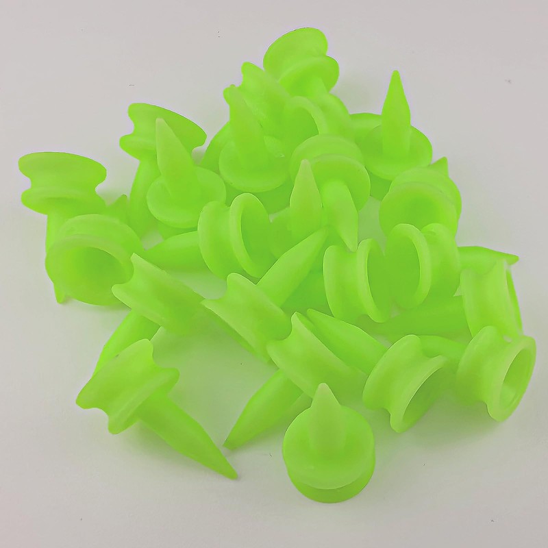 soitzhoc Plastic Tee Golf, 25 mm, Pack of 100, 1