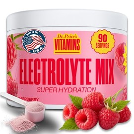 Dr. Prices Vitamins Polvo De Electrolitos Sin Azúcar Del Dr. Price - Mezcla De Electrolitos - Bebida Hidratante - Electrolitos Cetogénicos -...       