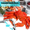 Crab Leg Crackers - Crab Crackers and Tools Set with