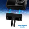 Gosknor Action Camera Adapter, Plastic Action Camera Magnetic Adapter Mount