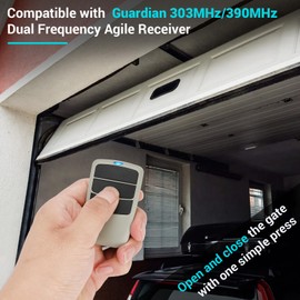 3 for Guardian Garage Door Opener Remote Control D3B, Replacement for GDOR2B R2BCC 303RTX, 3 Button Garage Door Remote Transmitter, 303MHz 390MHz