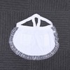 BESTonZON Waist Apron Cotton Lace Short Apron with Pockets for