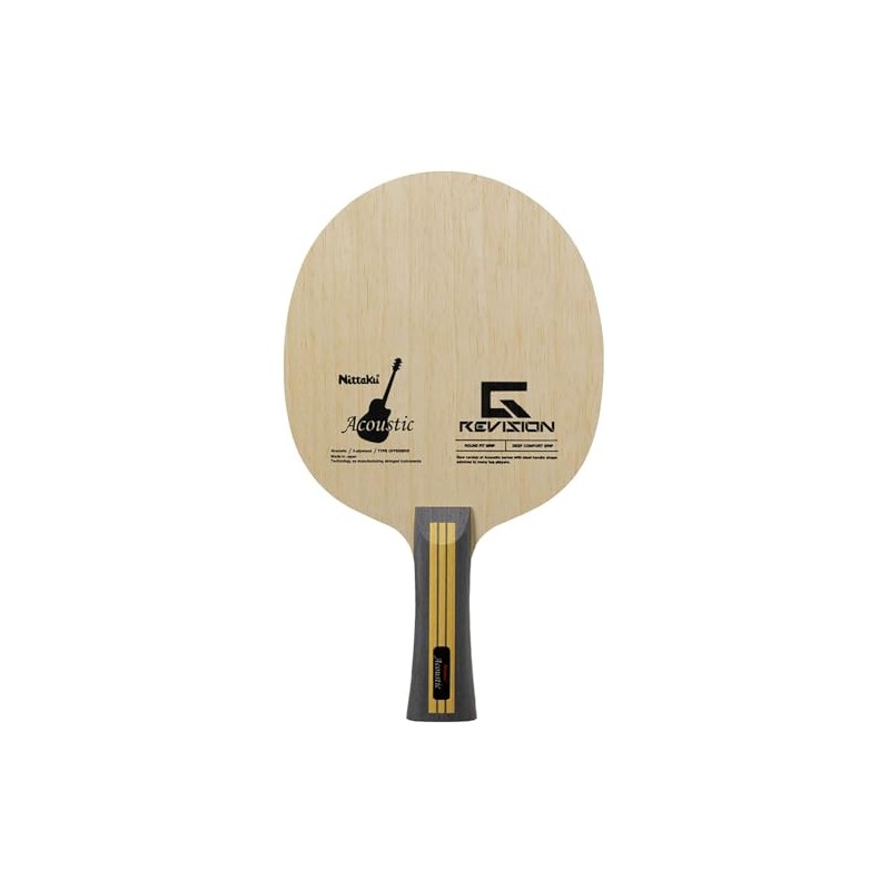 Nittaku G-Revision FL NE6202 Table Tennis Shake Cracket, Acoustic