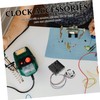 ABOOFAN Clock Movement Kit Silent Mechanism with Hourly Chime for