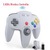 Unbranded 2.4G Wireless Remote N64 Controller for N64/ Switch/ PC/Mac