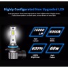 rimthin H11 LED Bulbs, 60W 16000 LM Super Bright Cool