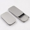 UPKOCH Pack of 20 small metal tins with sliding lid,