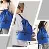 Hoedia Sports Drawstring Backpack - String Swim Gym Bag with