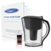 Crystal Quest Water Filter Pitcher - 12-Cup Capacity, Includes 1
