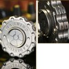 Gear Coin Slider Toy Round Gear Metal Push Slider Fingertip