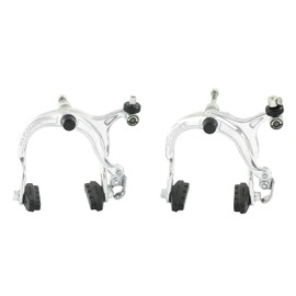 DIA-COMPE 883QL Reverse Pull Brake Set (F+R) for Old School BMX, Silver, DP2520-FR