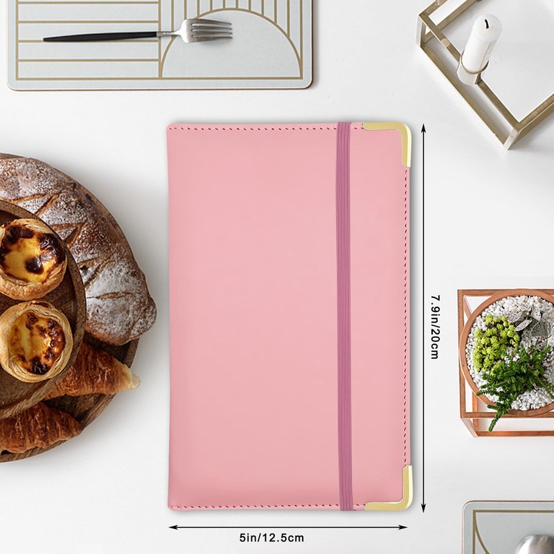 YeeCASE Server Book, Painted Server Books for Waitress, Durable Leather