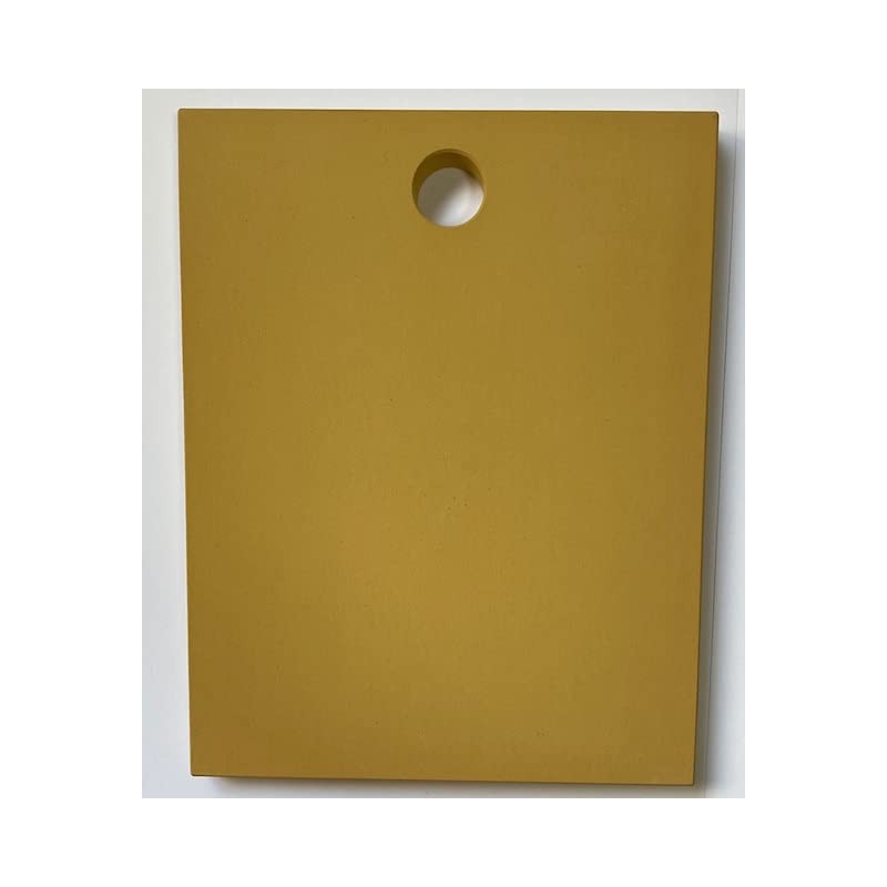 Rubberya Antibacterial Synthetic Rubber Cutting Board, Brown 0.5 x 9.4
