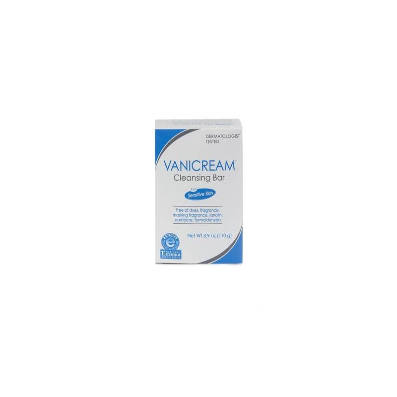 Vanicream Cleansing Bar 3.9 Oz (110 G) Pack of 2