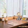Helunsi Industrial Table Lamp Base, Silver E26 E27 Lamp Base