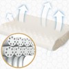 Adults Soft Latex Bed Pillow Cervical Support Pillow for Sleeping