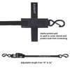 Ayaport Boat Tie Down Straps to Trailer (Stainless Steel Ratchet)