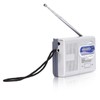 Mini AM FM Radio Manual Operation Easy Adjustment Memory Function