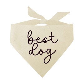 Best Dog Wedding Dog Bandana (Natural, OS 969)