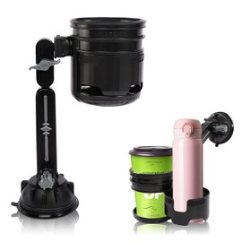 Car Cup Holder Expander 2 In 1 Multifunctional Cup Holder for Cars Foldable Car Drink Holders Adjustable Car Cup Holders for Cars Trucks Boats