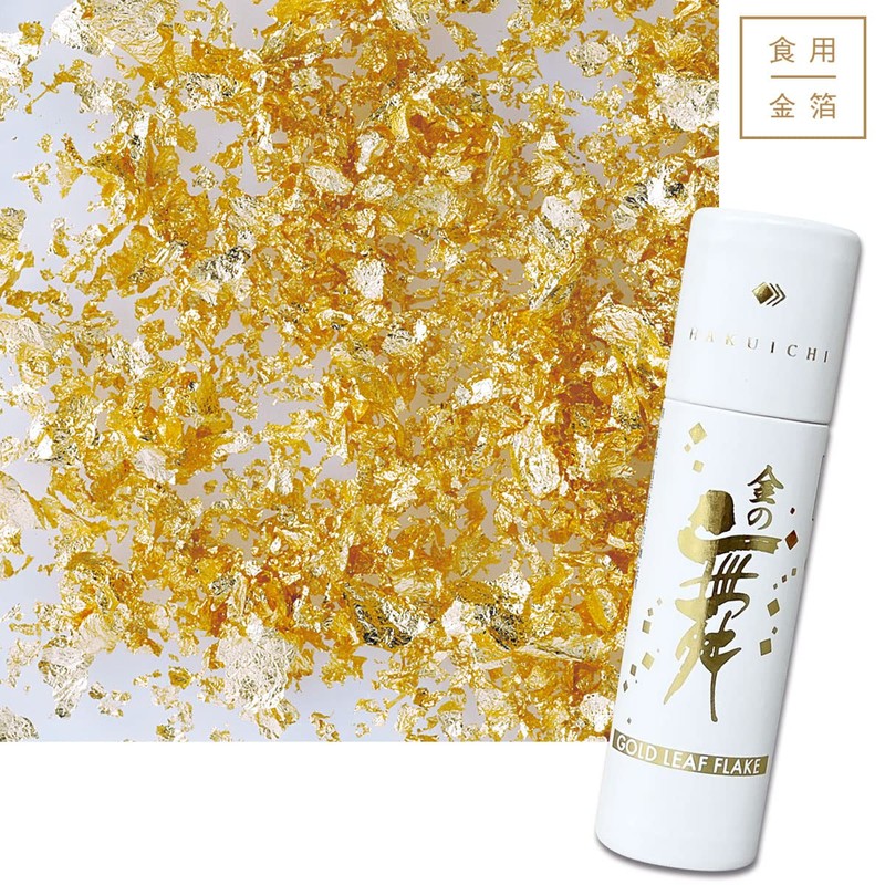 [Hakuichi] Edible Gold Foil Kinmai Kiri Paper Tube (SW) 0.04