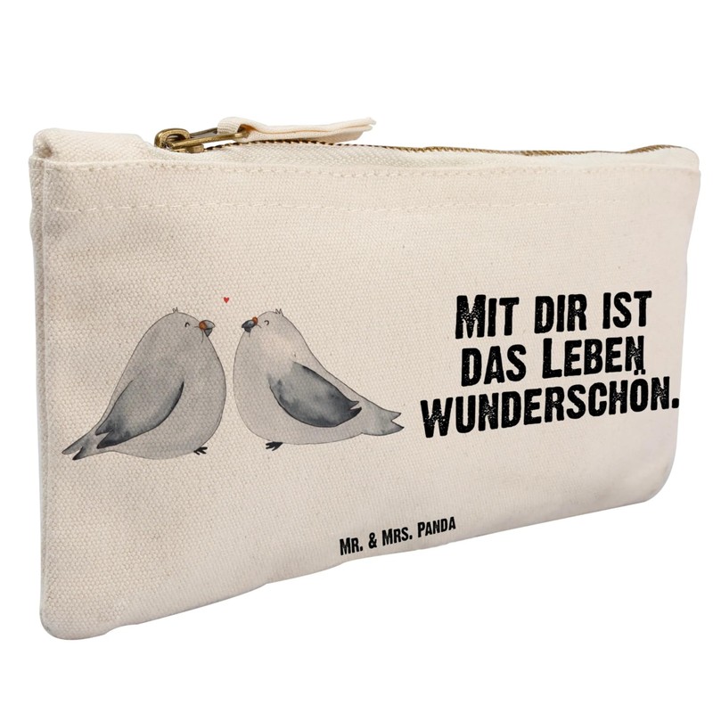 Mr. & Mrs. Panda Small Make-Up Bag Turtle Doves Love