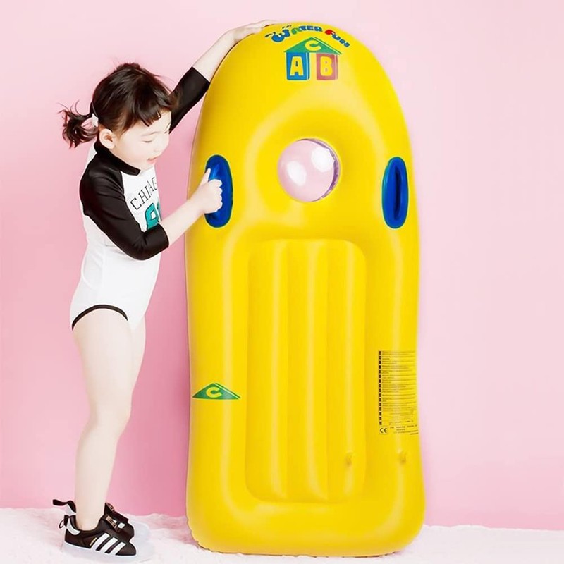 Inflatable Surfboard with Handle for Kids Adults Inflatable Floating Bed