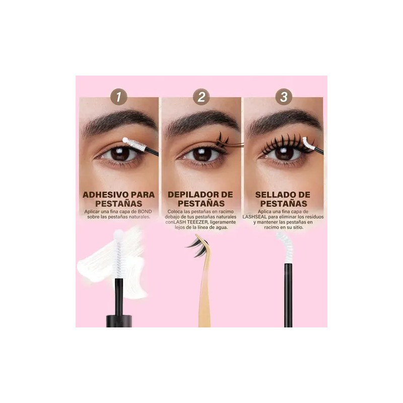 Kit De Cat Eye Pestañas,8-18mm,extensión De Pestañas