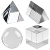 goldhik 4 Pack K9 Optical Crystal Photography Prism Set, Upgraded,