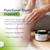 Crema de recuperación muscular con magnesio y MSM, 85 g