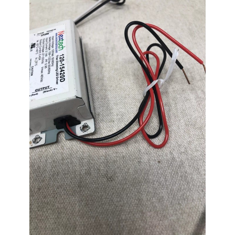 Nextech Triac Dimming 120-15420D Lighting LED Driver