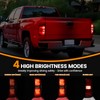 BeamTrack Tail Lights Assembly Compatible with 2014-2019 Chevy Silverado 1500