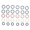 Areyourshop 6PCS Fuel Injectors Repair Kit Seal O-Ring fit for