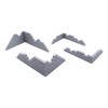 EnderToys Brick Walls, Terrain Scenery for Tabletop 28mm Miniatures Wargame,