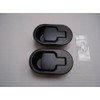 2 X BLACK METAL ALLOY REPLACEMENT HANDLES FOR RECLINER CHAIRS