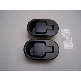 2 X BLACK METAL ALLOY REPLACEMENT HANDLES FOR RECLINER CHAIRS ARH5