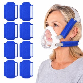 8 Pack CPAP Strap Covers - Soft Fleece Headgear Cushions