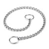 Mogoko Stainless Steel Dog Choke Chain Collar, Puppy Metal P