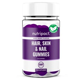 Hair Skin & Nails Gummies – Biotin Gummies with Zinc & Vitamin C – 60 Count