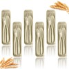 Homienly 6 Sets Wheat Straw Cutlery, Reusable Travel Utensils Set