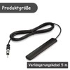 Autoradio Antenne, FM Scheibenantenne Universal, Verlängerungskabel 5, Antenne Kompatibel mit