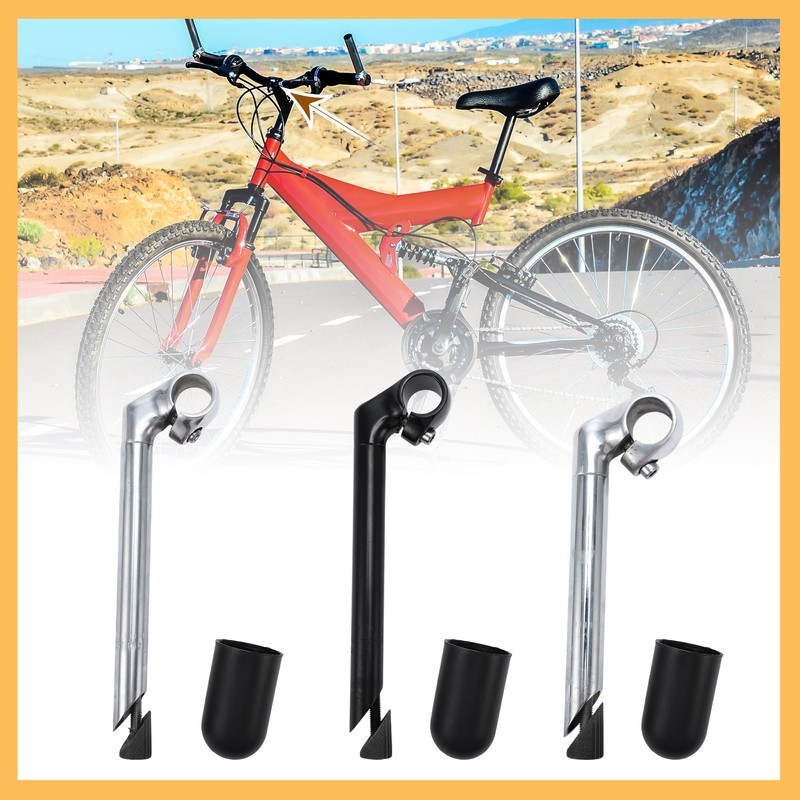 BULLSPANN Bicycle Stem 25.4mmx22.2mm 220mm Length Bicycle Stem Handle Stem