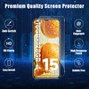 Holilo für OUKITEL C1 Schutzfolie für Panzerglas,2 Stück No-Bubble Anti-Kratzen