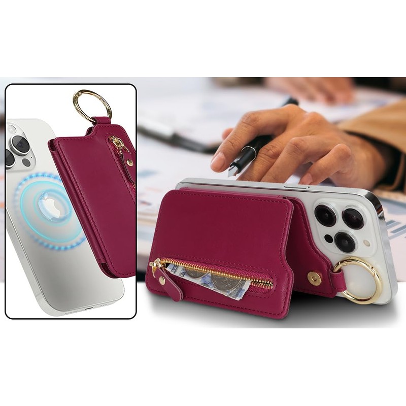 Havaya for Magsafe Wallet, darkred, Classic