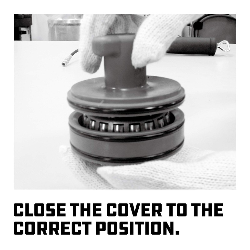 Powerbuilt Deluxe Portable Bearing Packer, Grease Gun Attachment, Auto Specialty