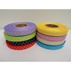 2 metres x 10mm Polka dot Satin Ribbon Candy Bright