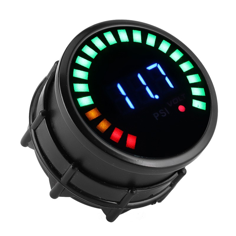 2in Digital Oil Pressure Gauge Meter 0‑120 PSI LED Display