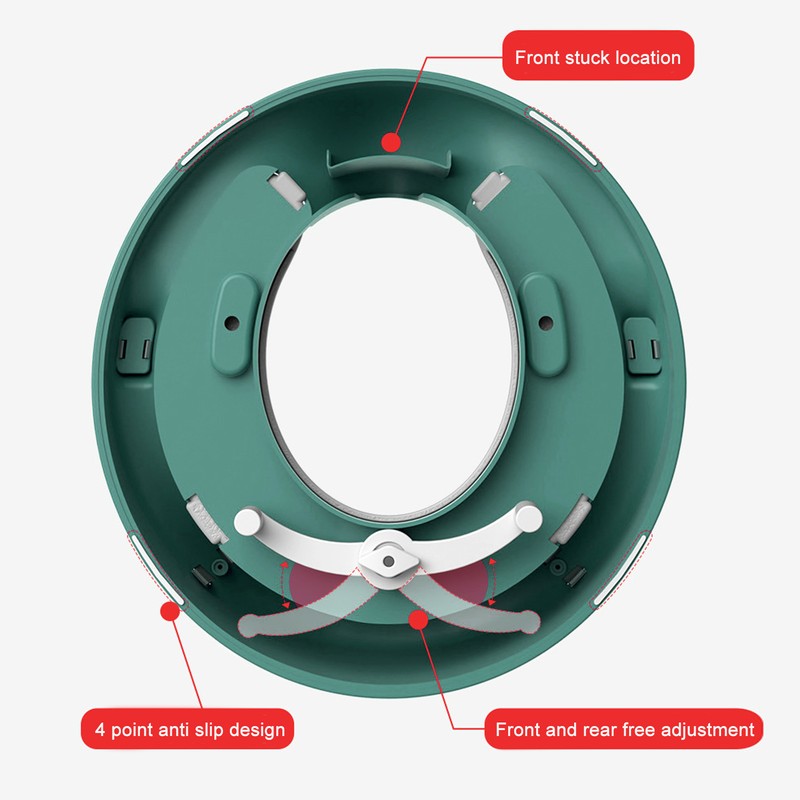 Children PVC Cushion Toilet Training Seat Baby Ergonomic Potty Training