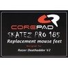 Corepad Skatez PRO 185 Replacement Mouse Feet for Razer Deathadder