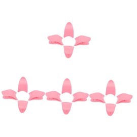 BIUDECO 4sets Ergonomic Lash Applicator Tool False Eyelashes Applicator Tweezers Portable Makeup Supplies 4pcs*4